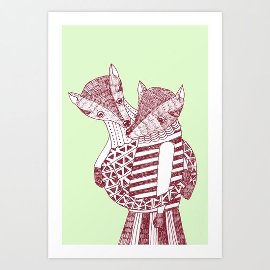 MY LIGHT Art Print