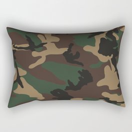 Camouflage Rectangular Pillow