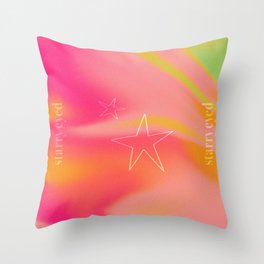 Starry Eyed Throw Pillow
