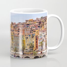 Old village of Menton French Riviera in summer Coffee Mug