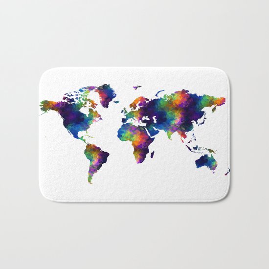 colour map 4 Bath Mat