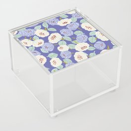 Color of the year 2022 fresh flower pattern Acrylic Box