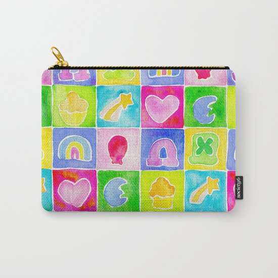 Rainbow Charms Carry-All Pouch