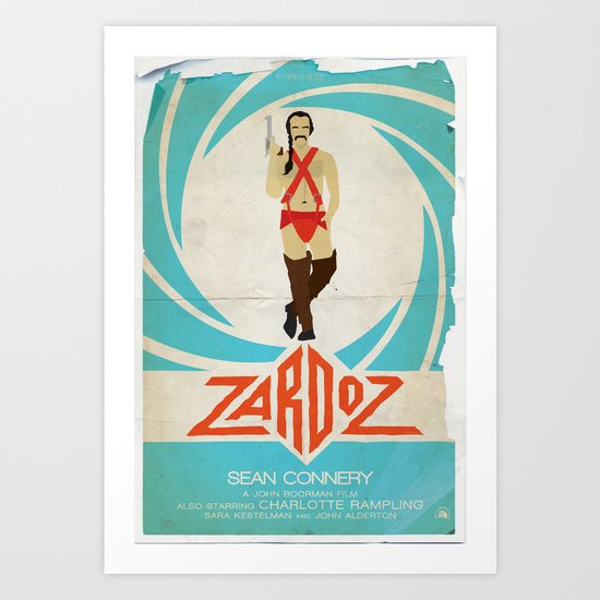Agent Zardoz Art Print
