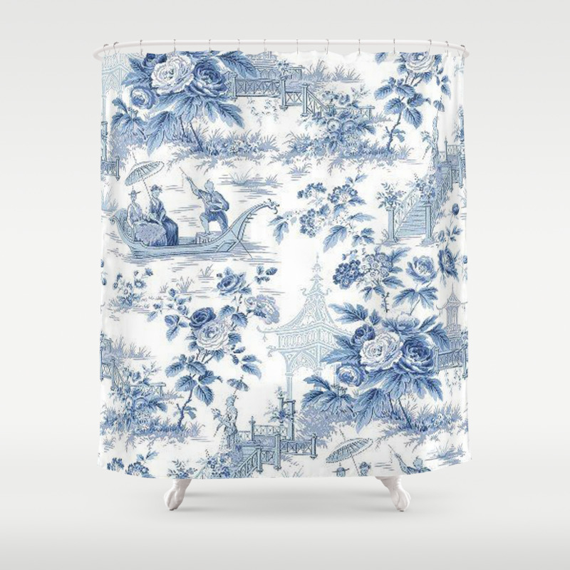 toile shower curtain