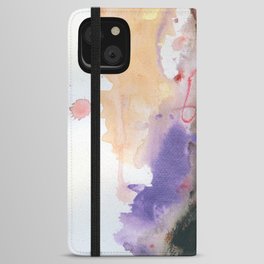 abstract fire N.o 1 iPhone Wallet Case