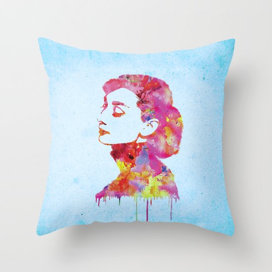 Audrey .2 Throw Pillow
