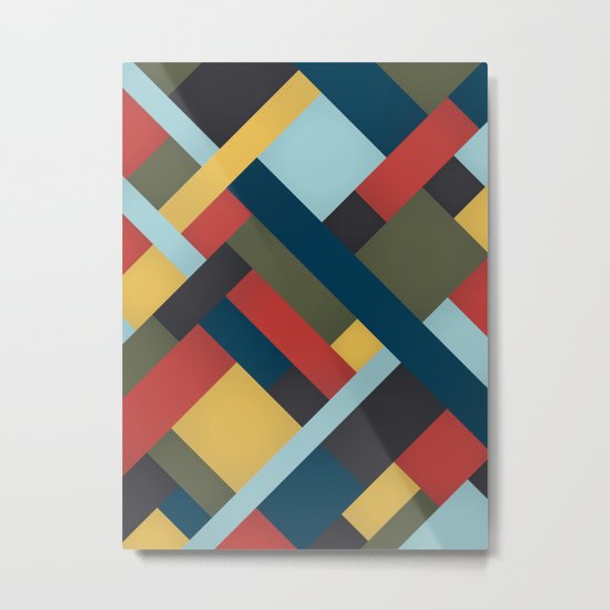 Abstrakt Adventure Metal Print