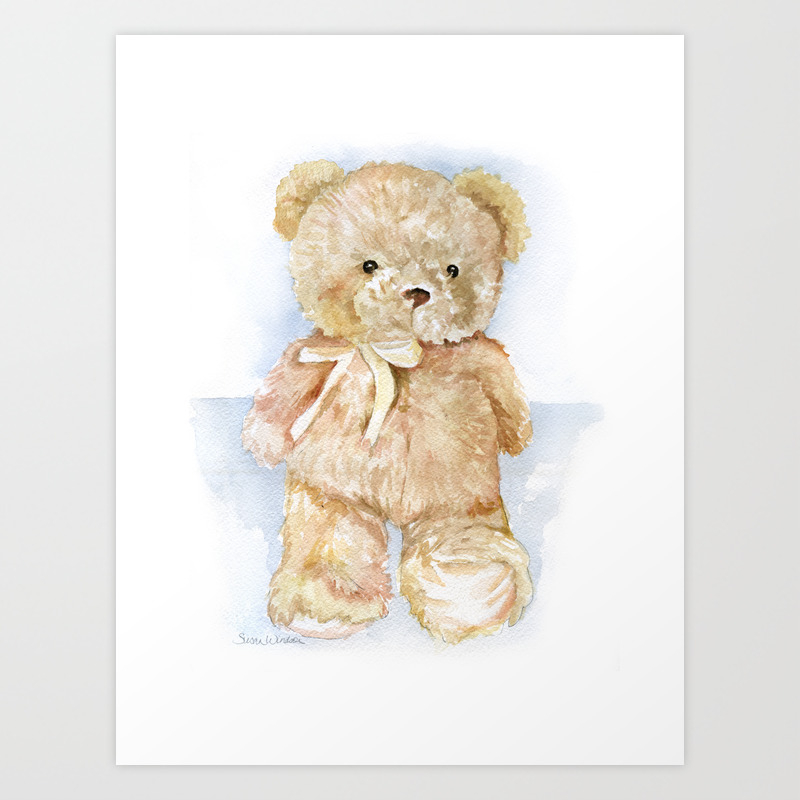 art teddy bear