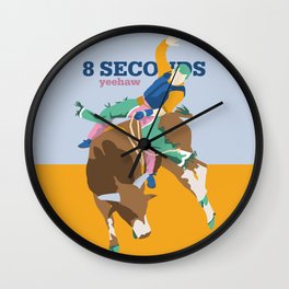 8 SECONDS Wall Clock