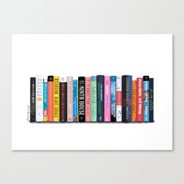 Best Books of the Year Canvas Print
