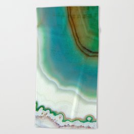 Turquoise Aggregate Beach Towel