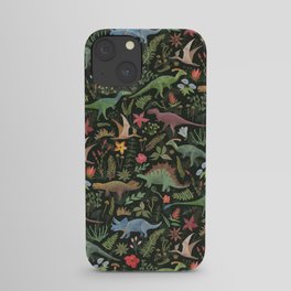 Dinosaur Jungle iPhone Case