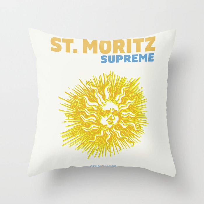 St. Moritz Supreme Throw Pillow