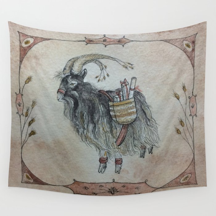 Goat tapestry store