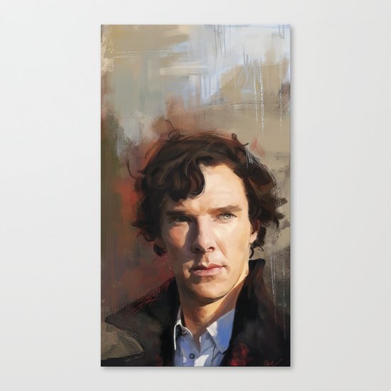 Sherlock Holmes Canvas Print