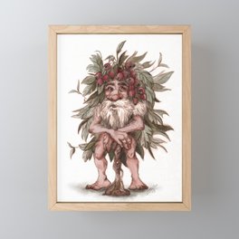 Aegus, faery folk, korrigan Framed Mini Art Print