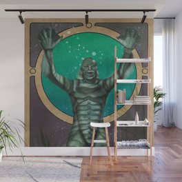 Creature From the Black Lagoon Nouveau Wall Mural