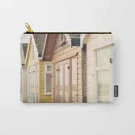 English Beach Huts Carry-All Pouch