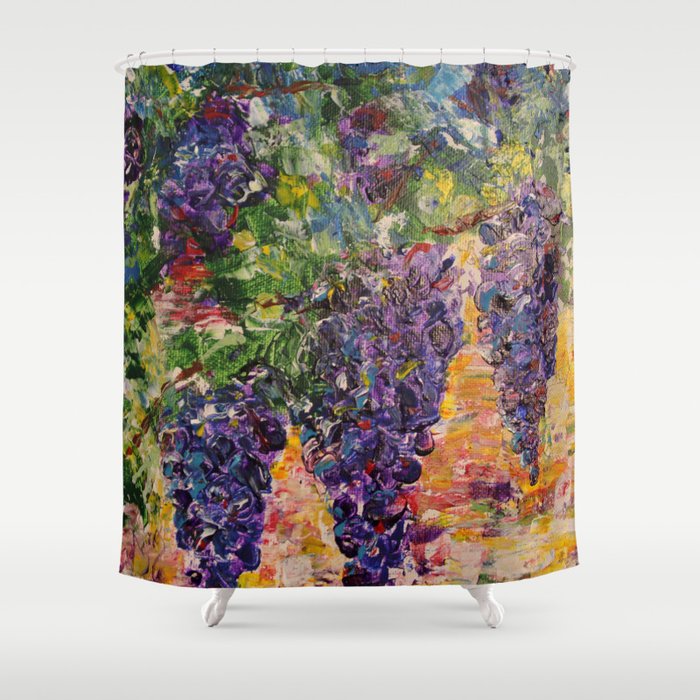 Grapes on the Vine Shower Curtain