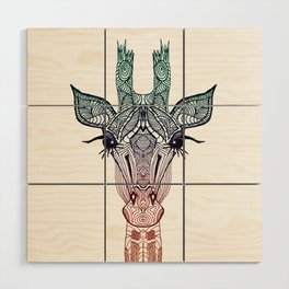 GiRAFFE Wood Wall Art