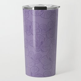 Hibiscus - Lavender Travel Mug