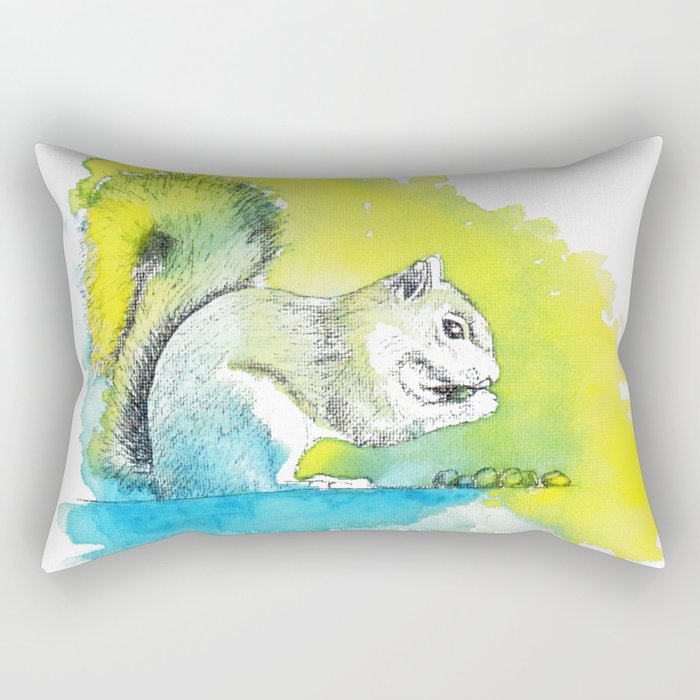 Squirrel Rectangular Pillow