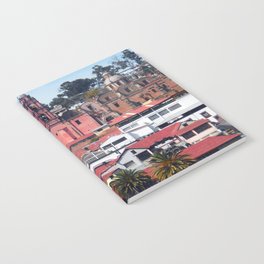 Mexico Photography - Beautiful Town In Mexico Notebook