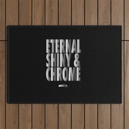 eternal shiny and chrome Outdoor Rug