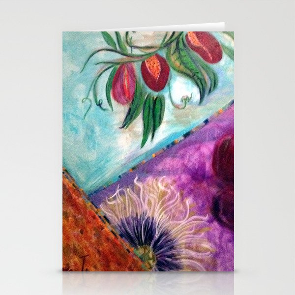 Passiflora Jazz Stationery Cards