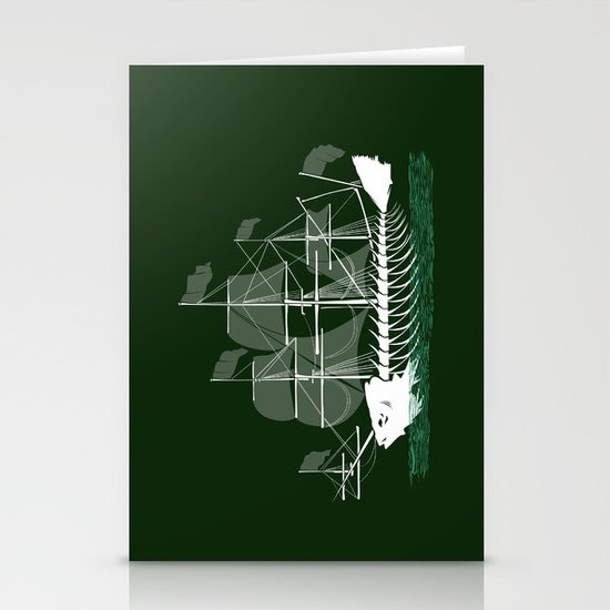 Cutter Fish Stationery Cards