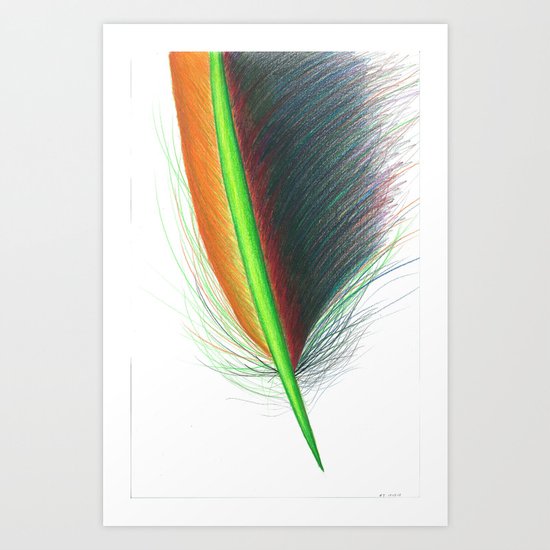 Feather #9 Art Print
