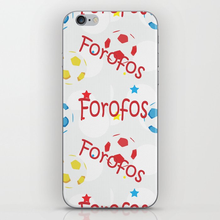 Soccer Lover Forofo Futbol Sports  iPhone Skin