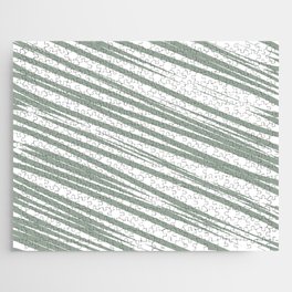 Gray green stripes background Jigsaw Puzzle