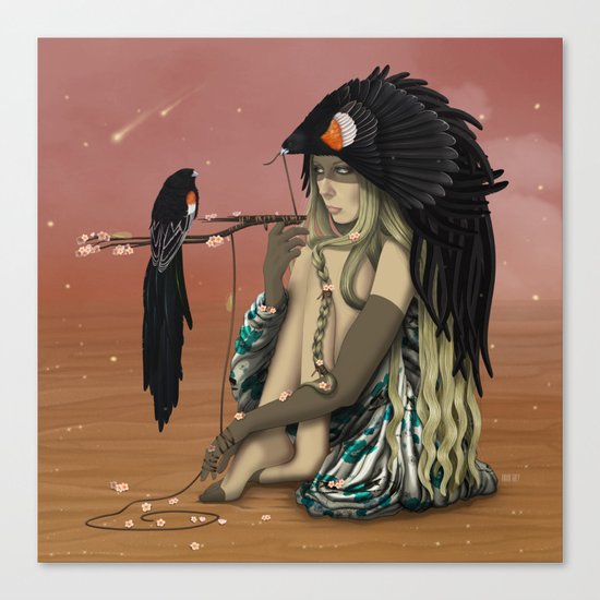 THE STORYTELLER Canvas Print