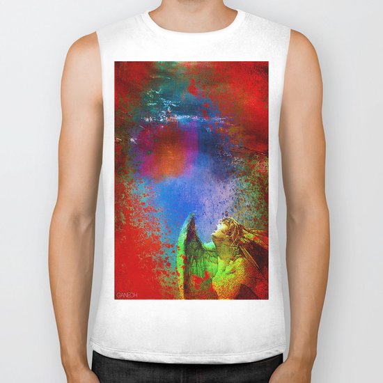 The shout of fallen angels Biker Tank