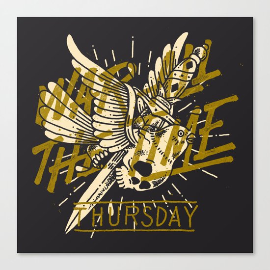War All The Time Canvas Print