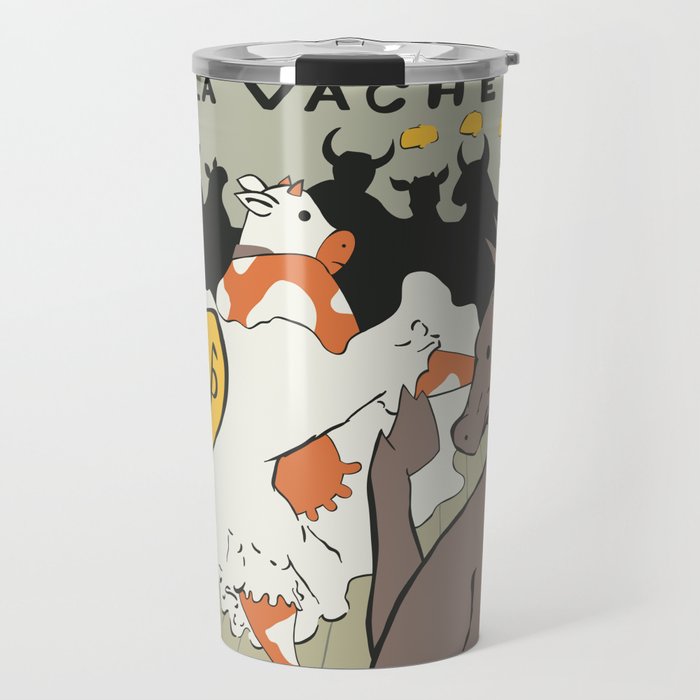 Moolin Rouge - This Cow Can Can Can Travel Mug