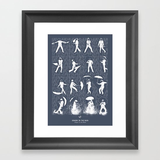 Singin' In The Rain Framed Art Print