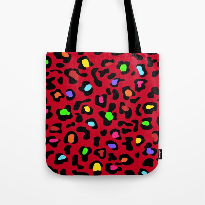 red leopard bag