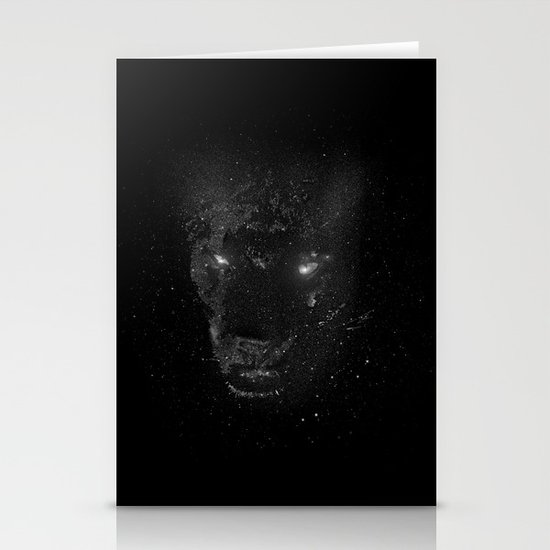 Space Panther Stationery Cards