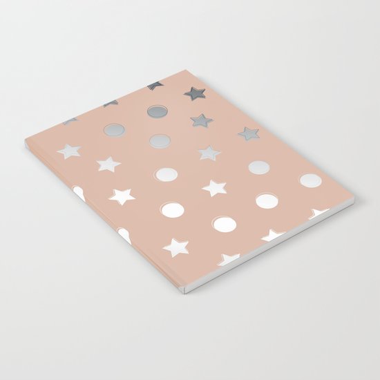 Silver Confetti Notebook