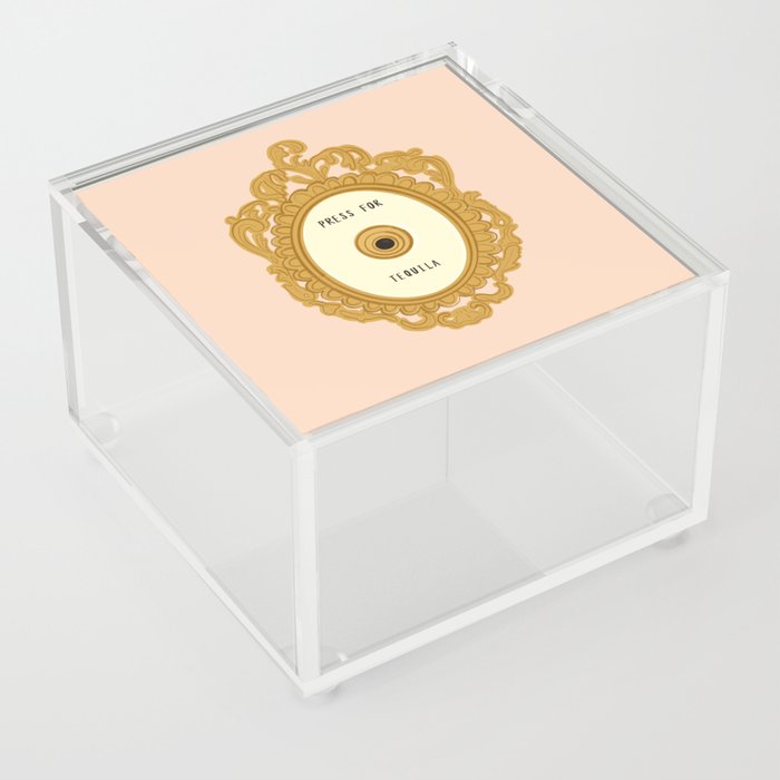 Press for Tequila Acrylic Box
