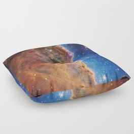 Jwst first images nebula  Floor Pillow