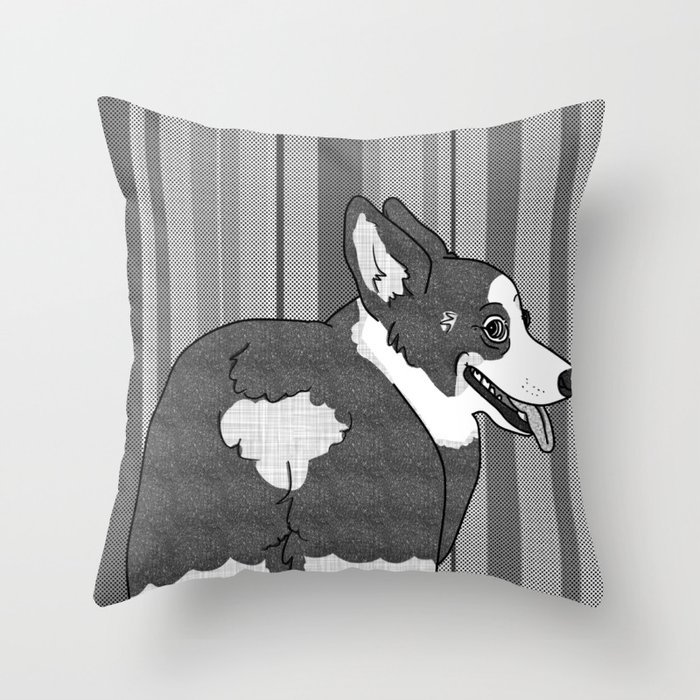 Who's that friend? Throw Pillow