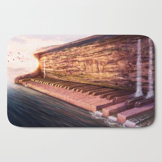 Piano Accord In Sea Minor Bath Mat By Tomasmfreelance Society6 Lorsqu'il est joué, il booste votre morceau, lui redonne de l'entrain. society6