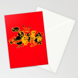 Monsters Want To Be Heard Too Stationery Cards
