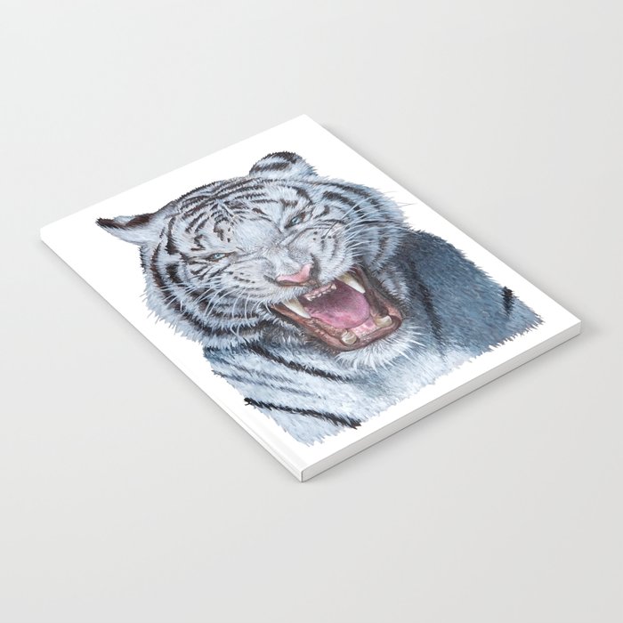 White tiger Notebook