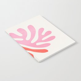 Star Leaves: Matisse Color Series | Mid-Century Edition Notebook | Retro, Leaf, Peach, Boho, Pop, Mid Century, French, Matisse, Modern, Vintage 