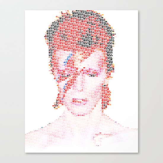 SPACE INVADING ODDITY Canvas Print